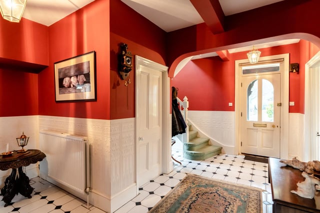 Inside, the property is a "magnificent example of a beautiful home capturing the nostalgia of a bygone era", according to estate agent Sowerbys.