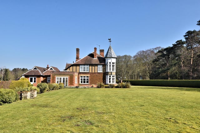The attractive Grade II-listed home is set in the heart of the monarch's 20,000-acre estate in Norfolk.