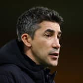BRUNO LAGE: The Wolves manager will be without three players on Friday night. Picture: Getty Images.