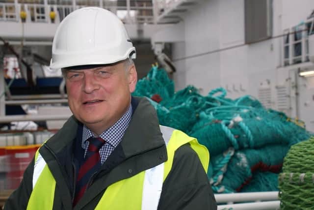 Sir Barney White-Spunner is the advisory board chairman of UK Fisheries.