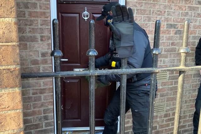 Officers executed warrants at addresses linked to drugs and visited the homes of vulnerable people at risk of ‘cuckooing' in a crackdown on County Lines drug dealing.