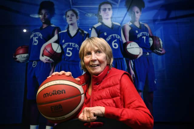 Betty Codona, founder of Sheffield Hatters basketball, back in December 2021. (Picture: Jonathan Gawthorpe)