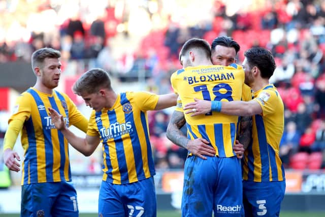 HOME DEFEAT: Rotherham 0-3 Shrewsbury. Picture: Isaac Parkin/PA Wire