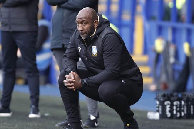 MANAGER: Sheffield Wednesday's Darren Moore. Picture: PA Wire.