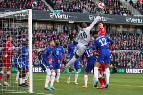Edouard Mendy of Chelsea punches the ball clear against Middlesbrough. (Picture: Marc Atkins/Getty Images)