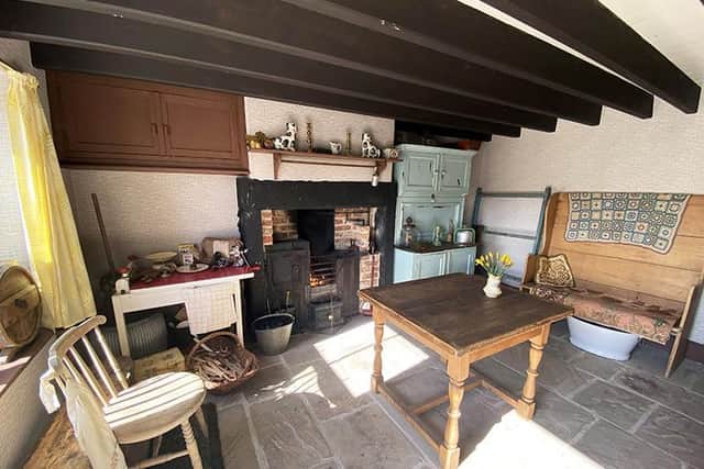 The abandoned property, which previously sat in the North Pennines, near Durham, was donated to the museum by the Jopling family