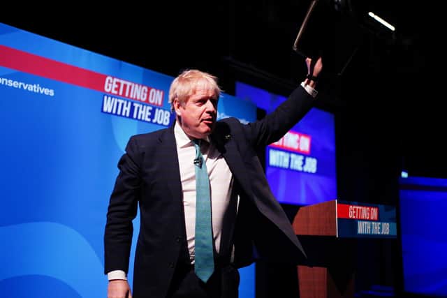 Boris Johnson is under fire for comparing Brexit to the Ukraine war.
