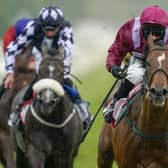 Safe Voyage ridden by Jason Hart (centre) wins the Sky Bet City Of York Stakes during day four of the 2020 Ebor Festival at York Racecourse.