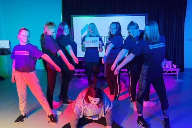 Dancers from Kirklees College were a part of the video