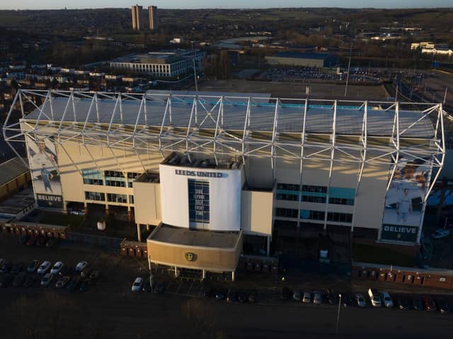 LEEDS UNITED: Are just outside the top 20 in the latest Football Money League. Picture: Getty Images.