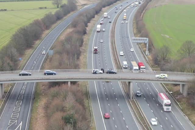 The A1 will be closed heading southbound for two nights
