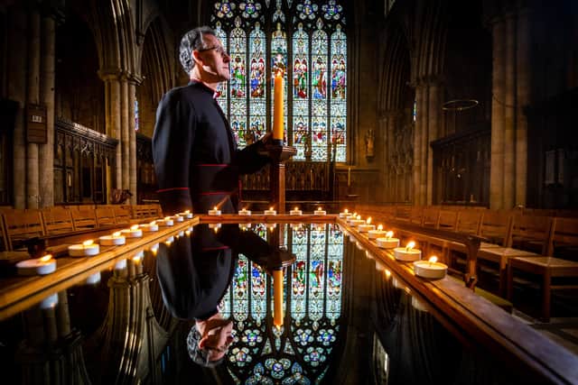 Ripon Cathedral will host a a service today as part of the National Day of Reflection to mark the second anniversary of the Covid lockdown. Photo: James Hardisty.