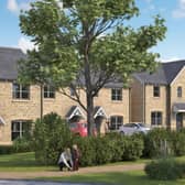 An artists impression of the homes Persimmon Homes wants to build in Silsden, West Yorkshire