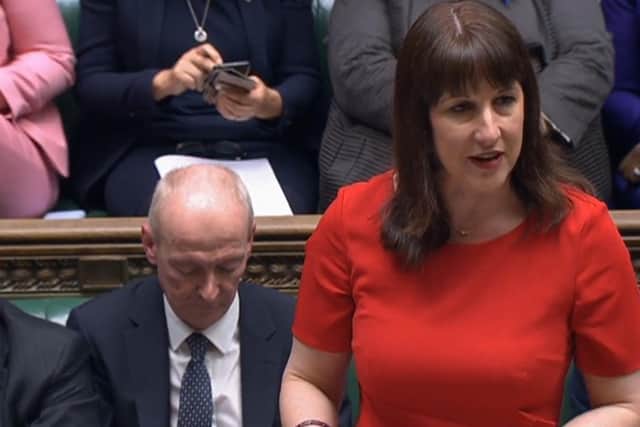 Shadow Chancellor Rachel Reeves, the Leeds West MP, responds after Chancellor of the Exchequer Rishi Sunak delivered his Spring Statement in the House of Commons.