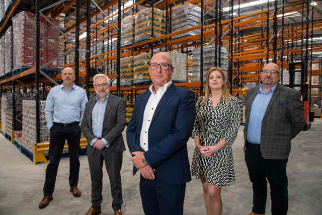 The new HB Clark warehouse in Wakefield