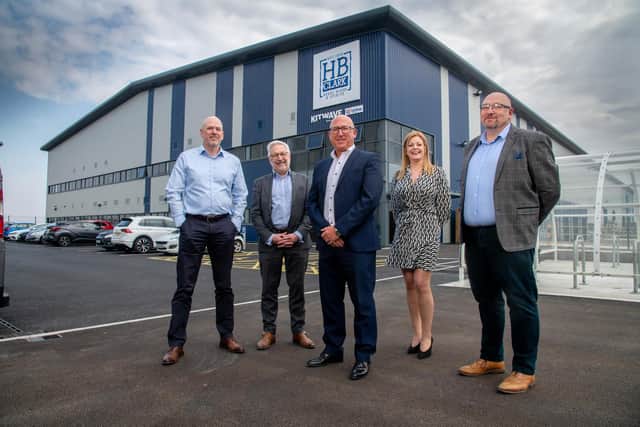 The new HB Clark warehouse in Wakefield