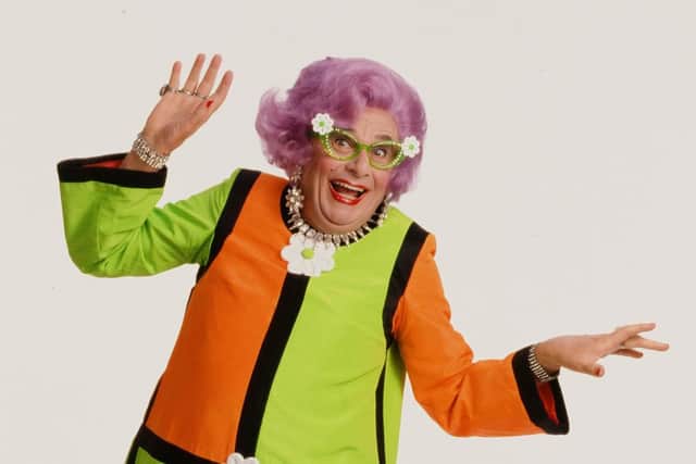 As dame Edna
Picture: James D. Morgan/Getty Images for TEGDainty