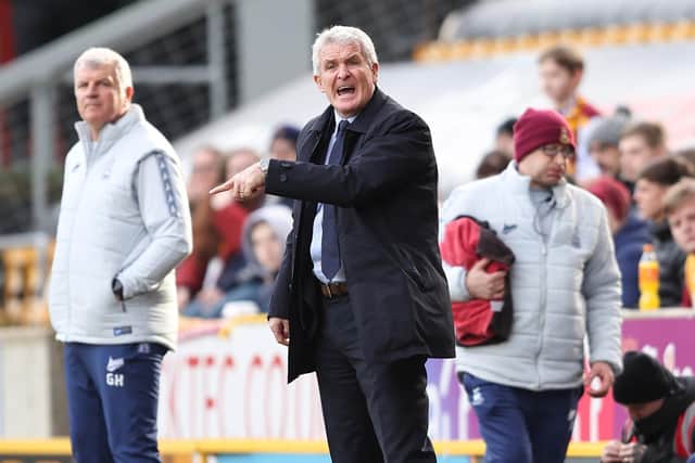 GOOD TIMES: Bradford City manager Mark Hughes Picture:  James Williamson/Getty Images