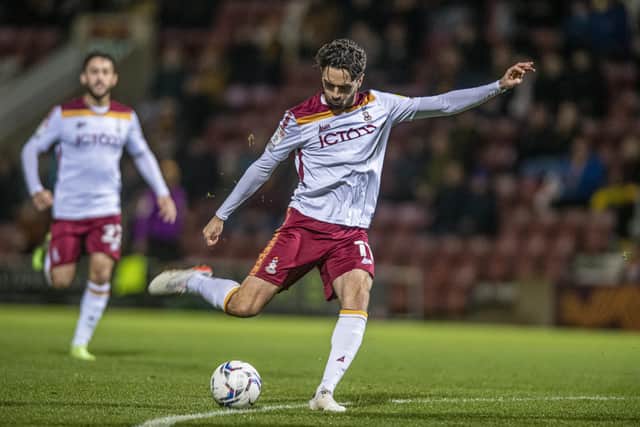 BACK IN THE GAME: Bradford City's Alex Gilliead 
Picture: Tony Johnson
