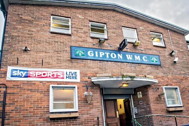 Gipton Working Mens Club, one of Red Ladder's non-traditional theatre space tour venues. Picture: Ant Robling