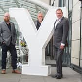 A number of giant 'Y' signs, similar to the one shown in this 2016 picture, are being auctioned off as part of the Welcome to Yorkshire asset sale.