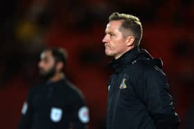 Upbeat: Doncaster Rovers’ first-year manager Gary McSheffrey remains bullish they will get out of trouble. (Picture: Bruce Rollinson)
