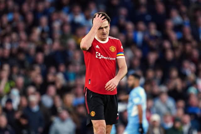 CHANGE OF SCENE: Harry Maguire has endured a tough time with Manchester United in recent weeks and will probably relish getting away with England. Picture: Martin Rickett/PA