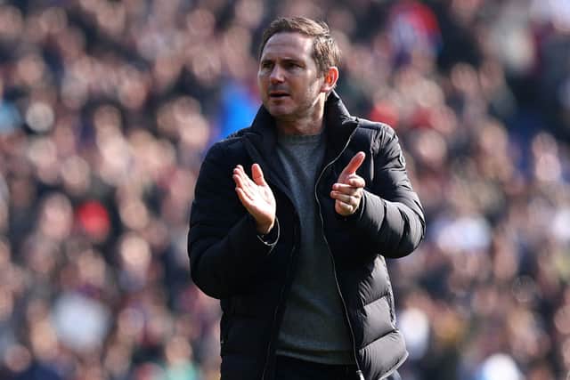 CRITICAL: Everton manager Frank Lampard Picture: Adrian Dennis/Getty Images.