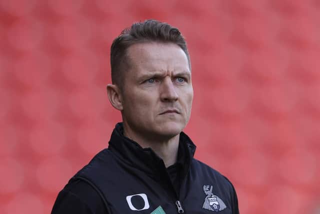 GARY MCSHEFFREY: Watched his Doncaster Rovers side lose to Charlton Athletic on Saturday. Picture: Richard Sellers/PA Wire.