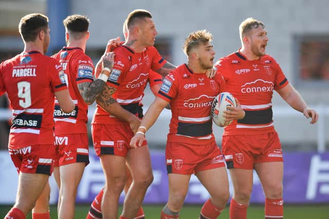CUP WIN: For Hull KR. Picture: Will Palmer/SWpix.com.
