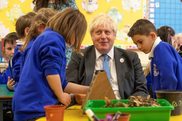 Boris Johnson is making a new 'parent pledge' as part of his levelling up ambitions