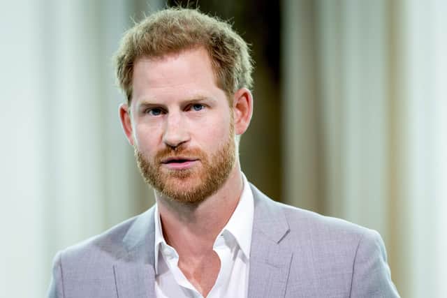 Prince Harry will not be present at Westminster Abbey for his grandfather's memorial service.