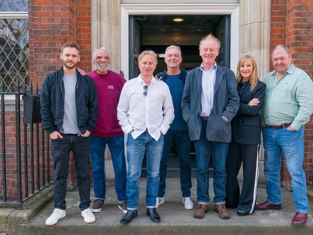 The original cast of The Full Monty are back together for a new series on Disney+