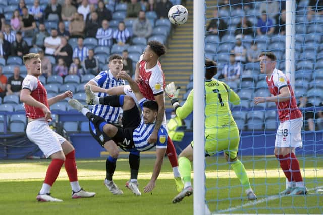 Equalising goal from Owls midfielder Massimo Luongo.   Picture: Steve Ellis