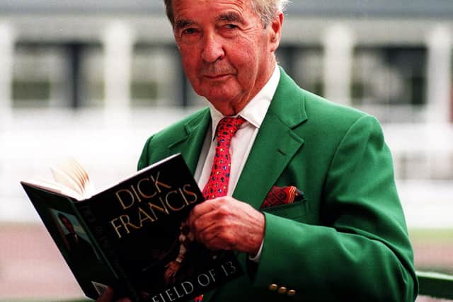Jockey and bestselling author Dick Francis.