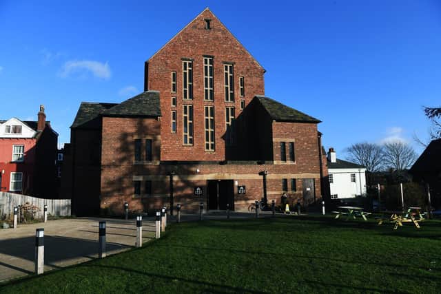 In the 1960s Alflatt was a trainee priest at St Margaret of Antioch's Church in Headingley, Leeds, which is now an arts centre run by the charity Left Bank Leeds