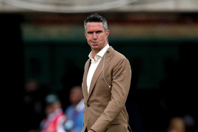 Kevin Pietersen pictured during the ICC World Cup Final at Lord's in 2019. Picture: Nick Potts/PA