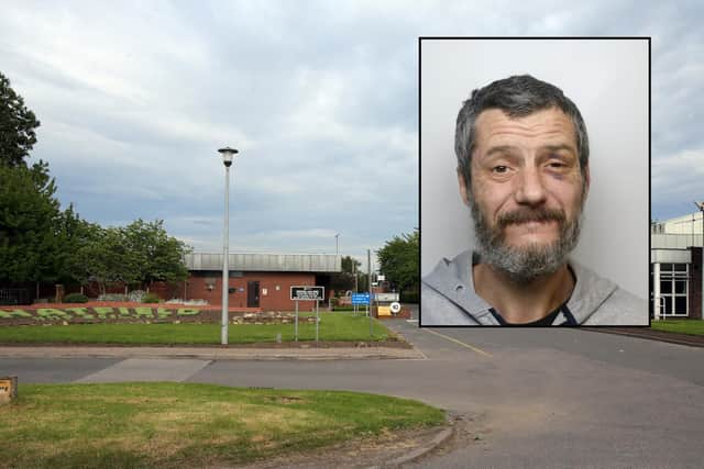 John Lee Elliott left HMP Hatfield to go to his father's funeral