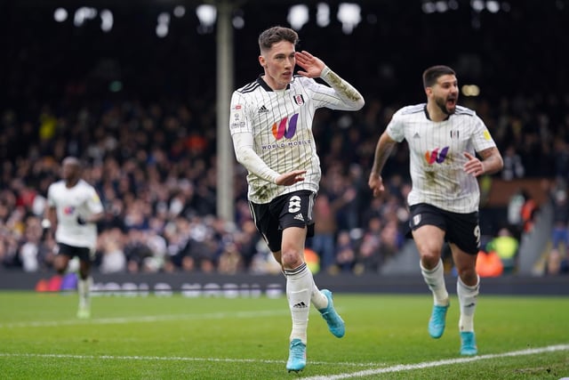 The Fulham wide man has 23 goal contributions this season, with 10 goals and 13 assists. Season rating: 7.39.