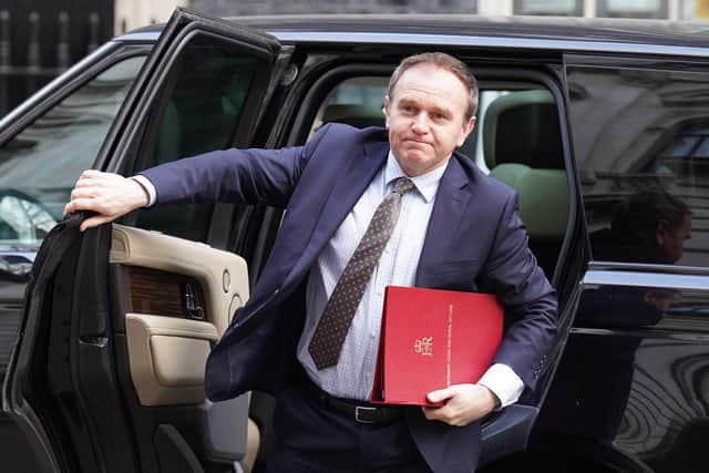 Environment Secretary George Eustice says the country needs to reduce its dependence on manufacturing processes dependent on gas.