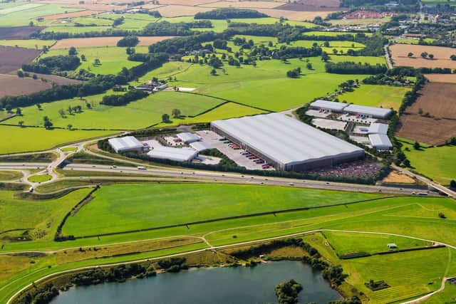 Plans have been submitted for a major business park in Catterick.