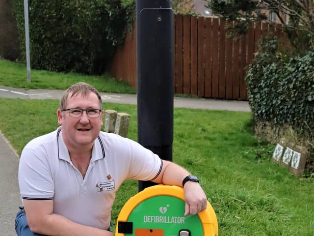 Lee Whitworth, who once served in the British army,  is a volunteer community responder, so he understands the importance of rapid action in the event of an emergency.