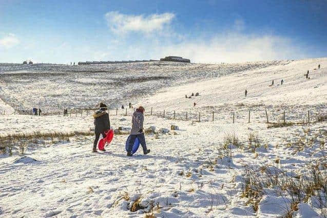Ice and snow are forecast in parts of Yorkshire
