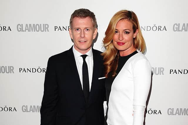 Cat Deeley and Patrick Kielty arriving at the 2012 Glamour Women of the Year Awards in Berkeley Square, London. Picture: Ian West/PA Wire.