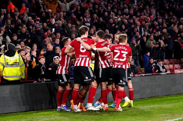 PLAY-OFF CONTENDERS: Sheffield United have been one of the best-performing sides in the Championship since Paul Heckingbottom's arrival. Picture: PA Wire.