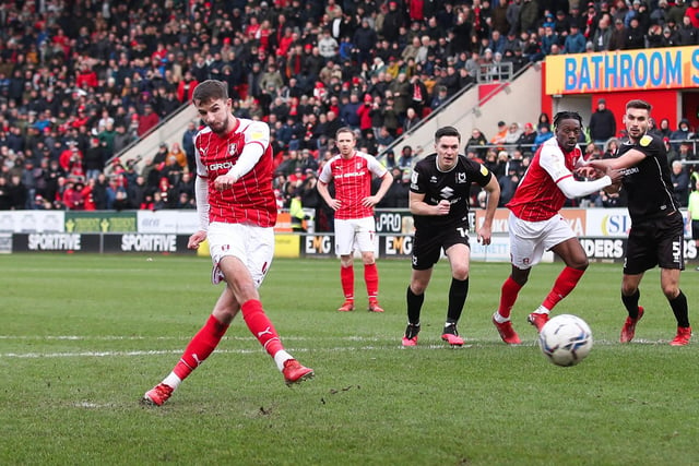 The Rotherham United midfielder has scored eight goals and provided six assists to help the Millers top the table.