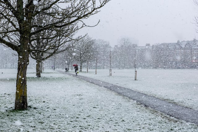 Harrogate looks picturesque in the snow
