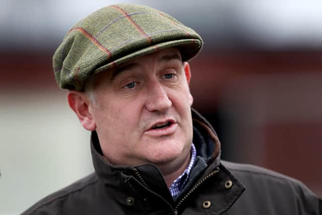 File photo dated 19-01-2017 of Trainer Donald McCain. PRESS ASSOCIATION Photo. Thursday February 7, 2019. Thursday's meetings at Ffos Las, Doncaster, Huntingdon and Chelmsford were all called off after it emerged three horses from a racing yard had contracted the virus. It was revealed that the same yard had runners at Monday's meetings at Ayr and Ludlow. The only trainer to be represented at both meetings was Donald McCain. See PA story RACING Flu BHA. Photo credit should read Nick Potts/PA Wire.