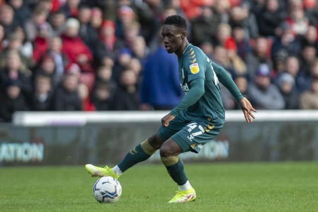 TOP FORM: Middlesbrough's Folarin Balogun impressed while away on international duty with England Under-21s. Picture: Tony Johnson