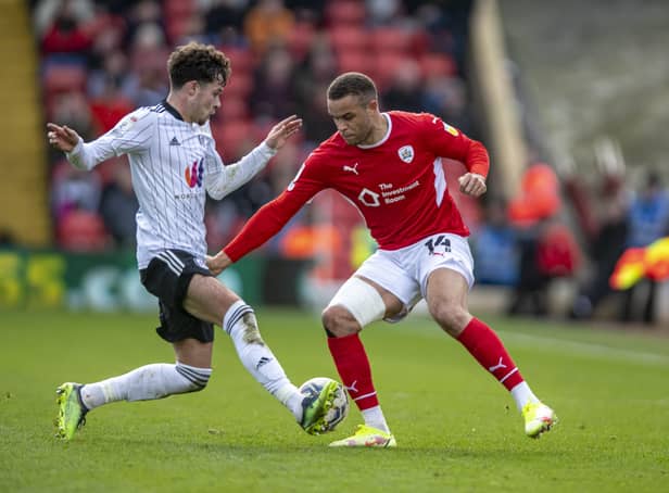 MAKE IT COUNT: Carlton Morris is determined Barnsley get the right result against relegation rivals Reading Picture: Tony Johnson